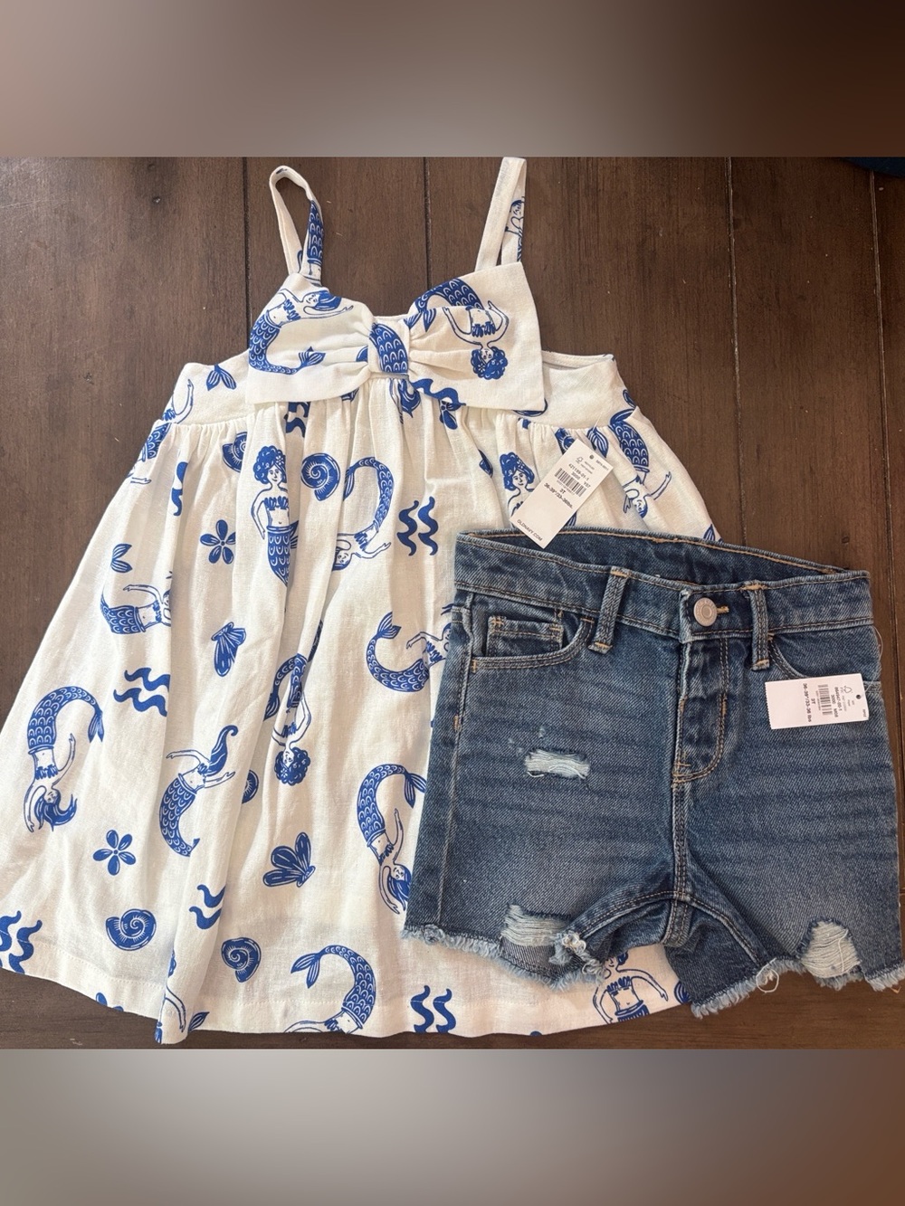 NWT - Old Navy Dress and Shorts, 3T